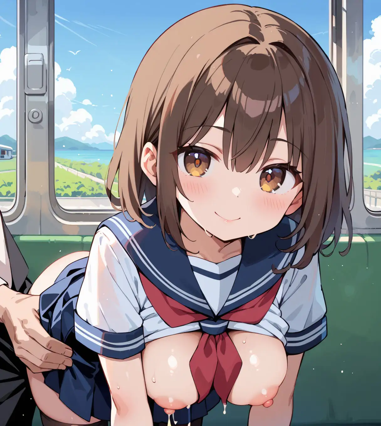 夏休みの午後、ローカル線で君とpart.3 サンプル画像 6