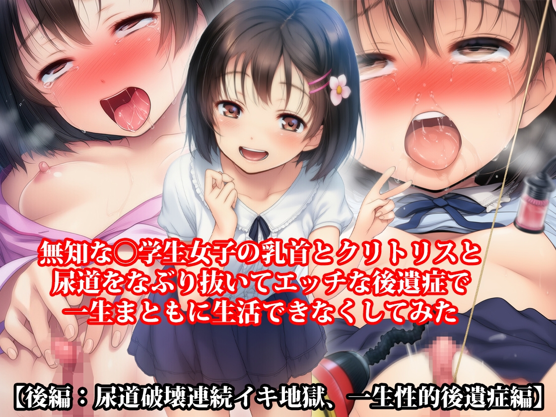 【三部作セット】『無知な◯学生女子の乳首とクリトリスと尿道をなぶり抜いてエッチな後遺症で一生まともに生活できなくしてみた』