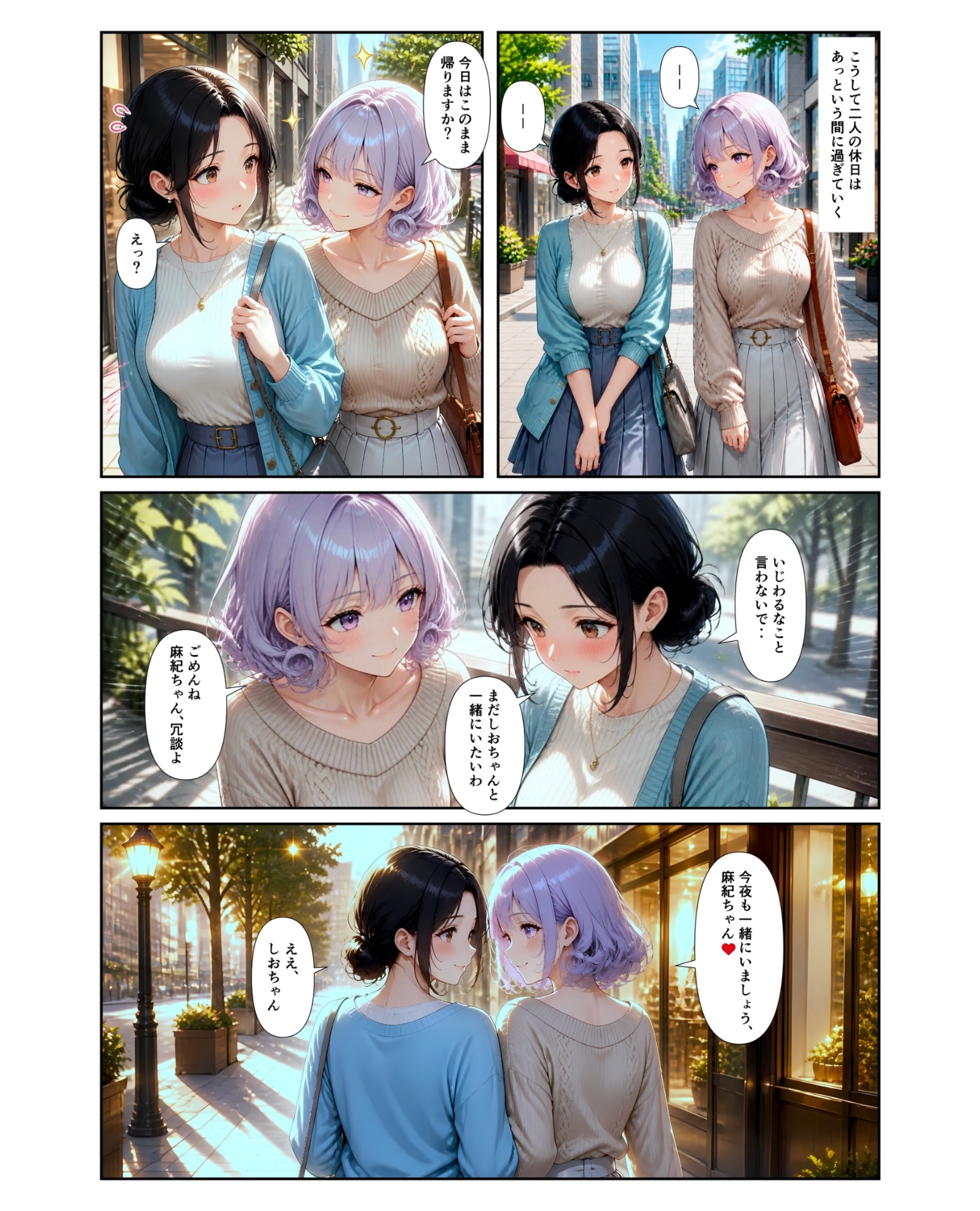 「百合・トライアングル」～有能だけど”カワイイ”女上司は私のもの～ サンプル10