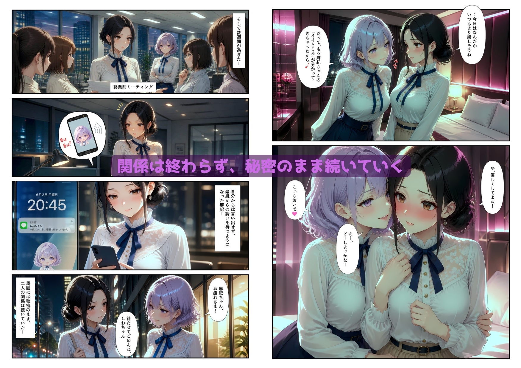 「百合・トライアングル」～有能だけど”カワイイ”女上司は私のもの～ サンプル7