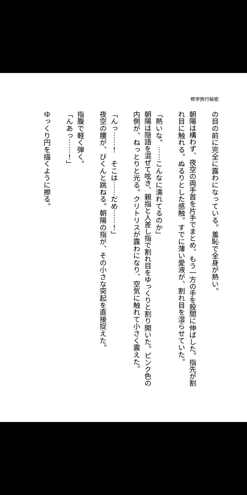 修学旅行で暴かれた秘密のメス穴 ~カントボーイの夜空は親友にクリ責めされ孕まされる~ 画像2