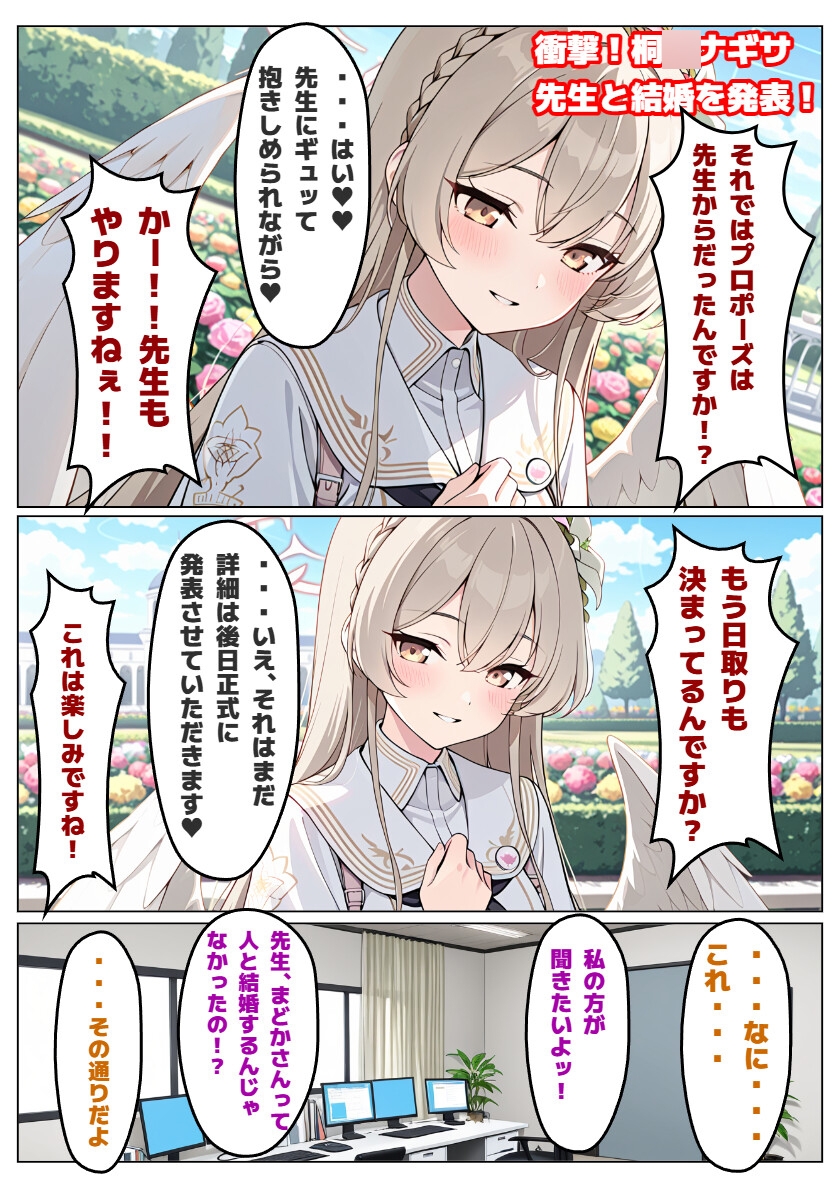 【ブル〇カ】ヤンデレナギサは先生を所持したい・前編-7