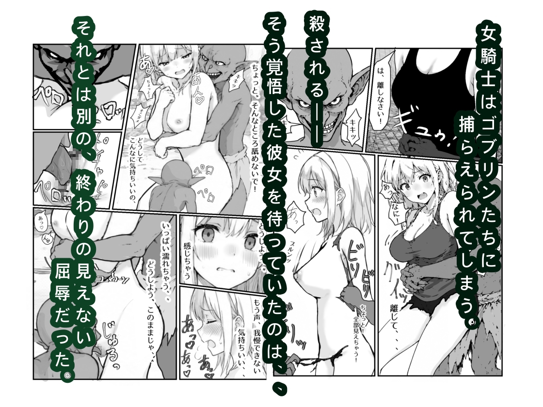 女騎士敗北録 〜ゴブリンの森〜 1