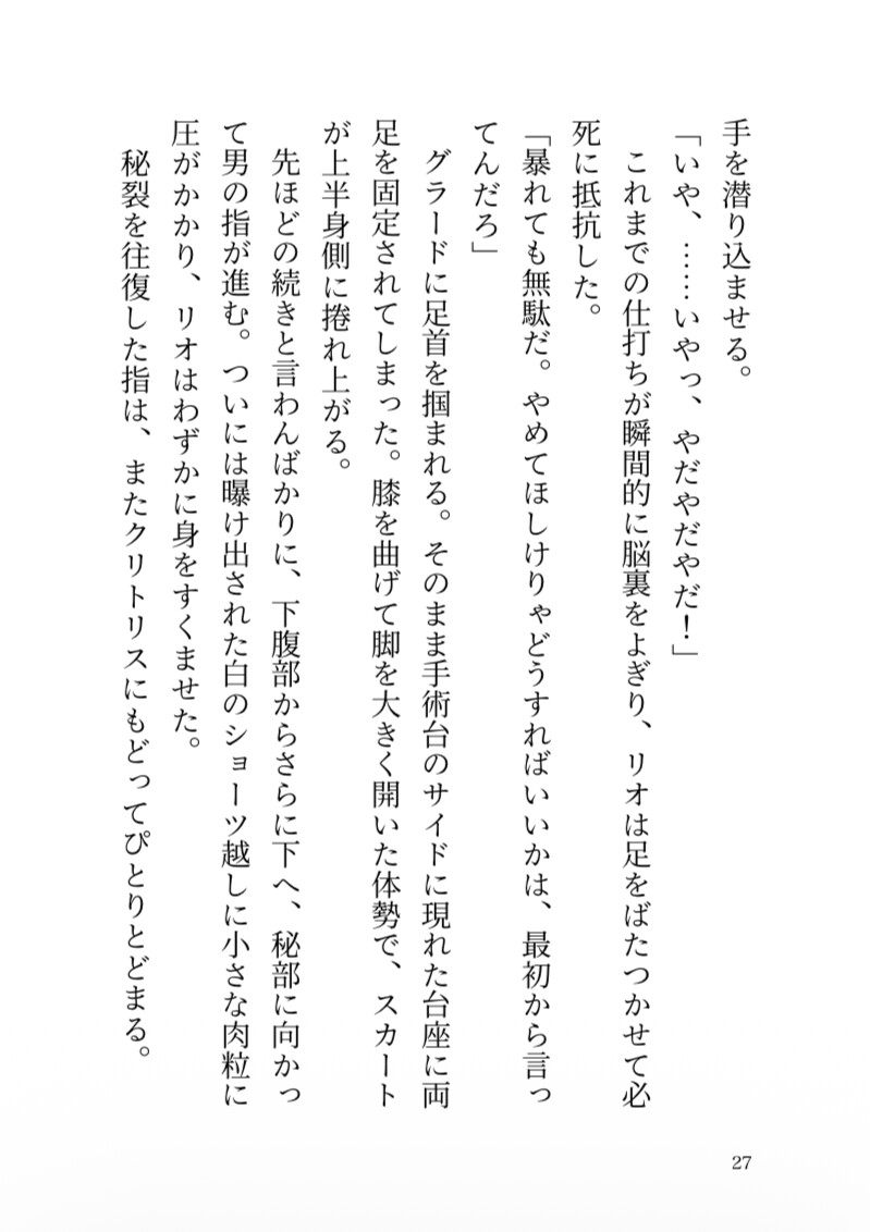 魔法少女リオは敵幹部の暇つぶし玩具 サンプル6