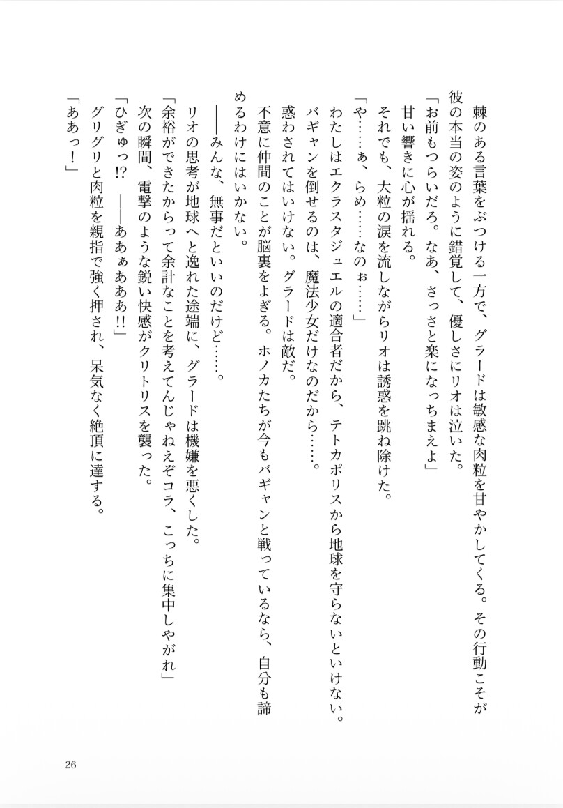 魔法少女リオは敵幹部の暇つぶし玩具 サンプル7