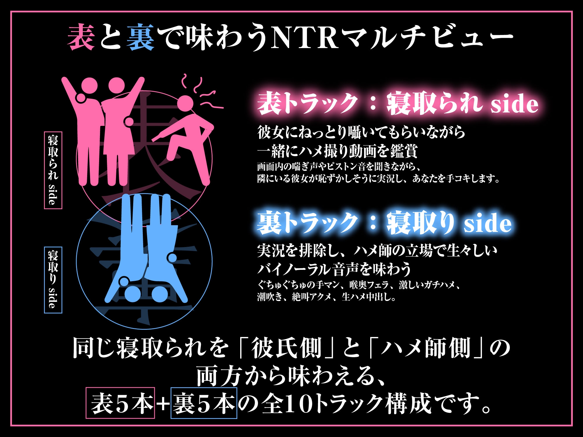 【NTRビデオ視聴手コキ】貞操帯を付けられて肉便器になったボクの彼女 画像7