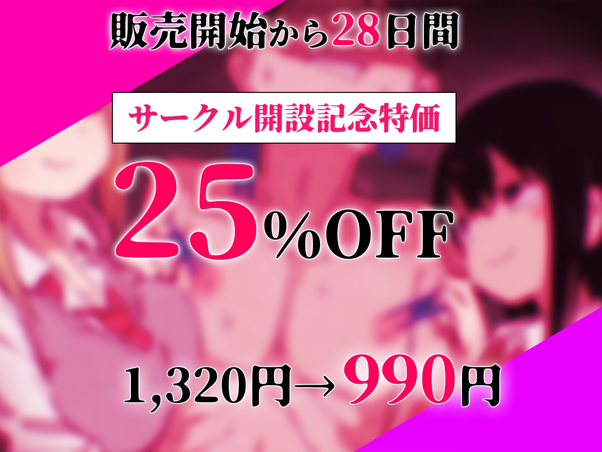 【強烈罵倒×乳首責め】ドSギャルの過激な放課後ゲームからは逃げられない。【ドM向けエロいじめ特化♡】 画像1
