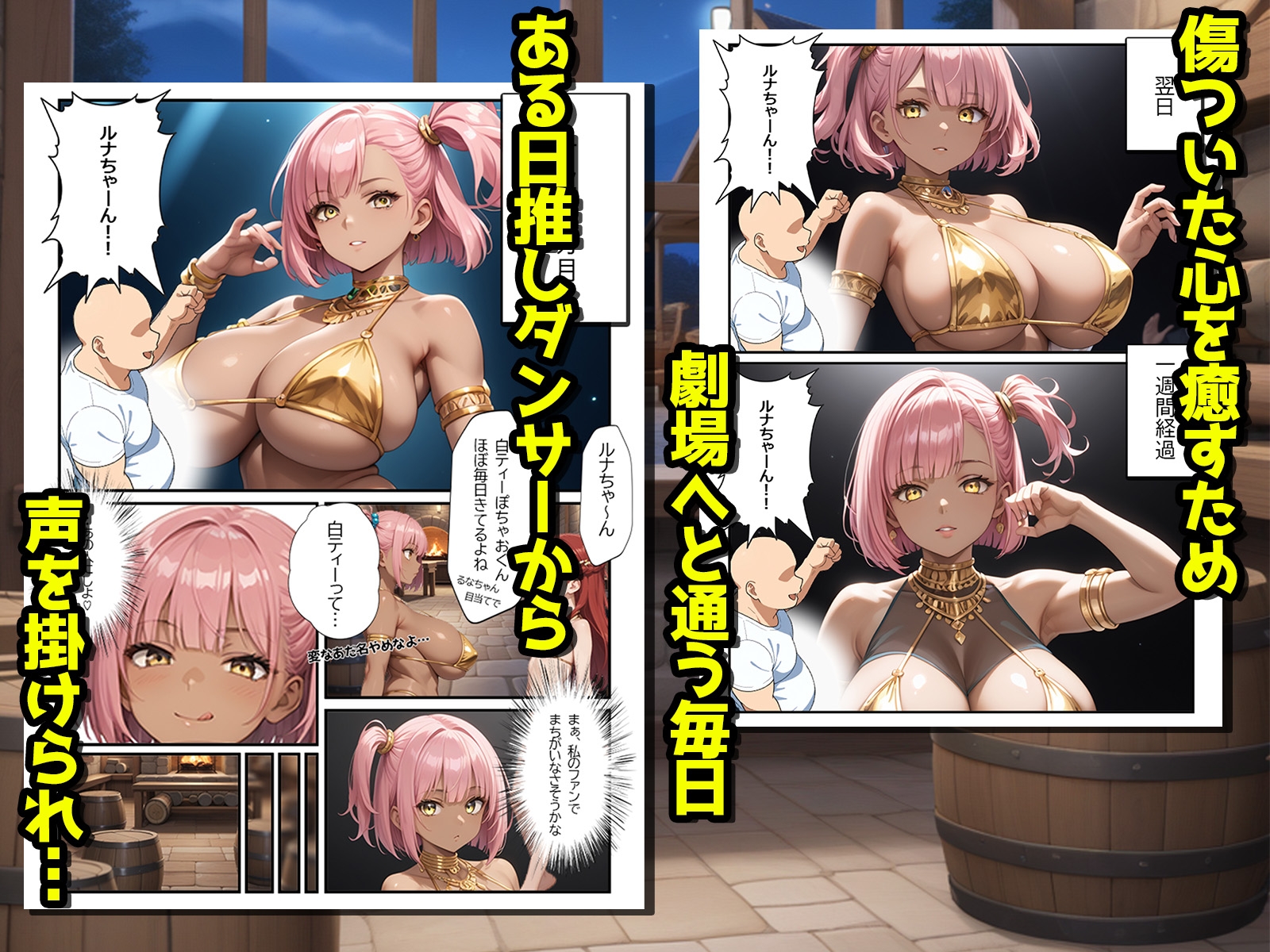 ヨルニオドル 童貞男と褐色ダンサー サンプル3