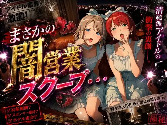 アイドルたちの闇営業物語【ラ●ライブ編】 サンプル画像 2