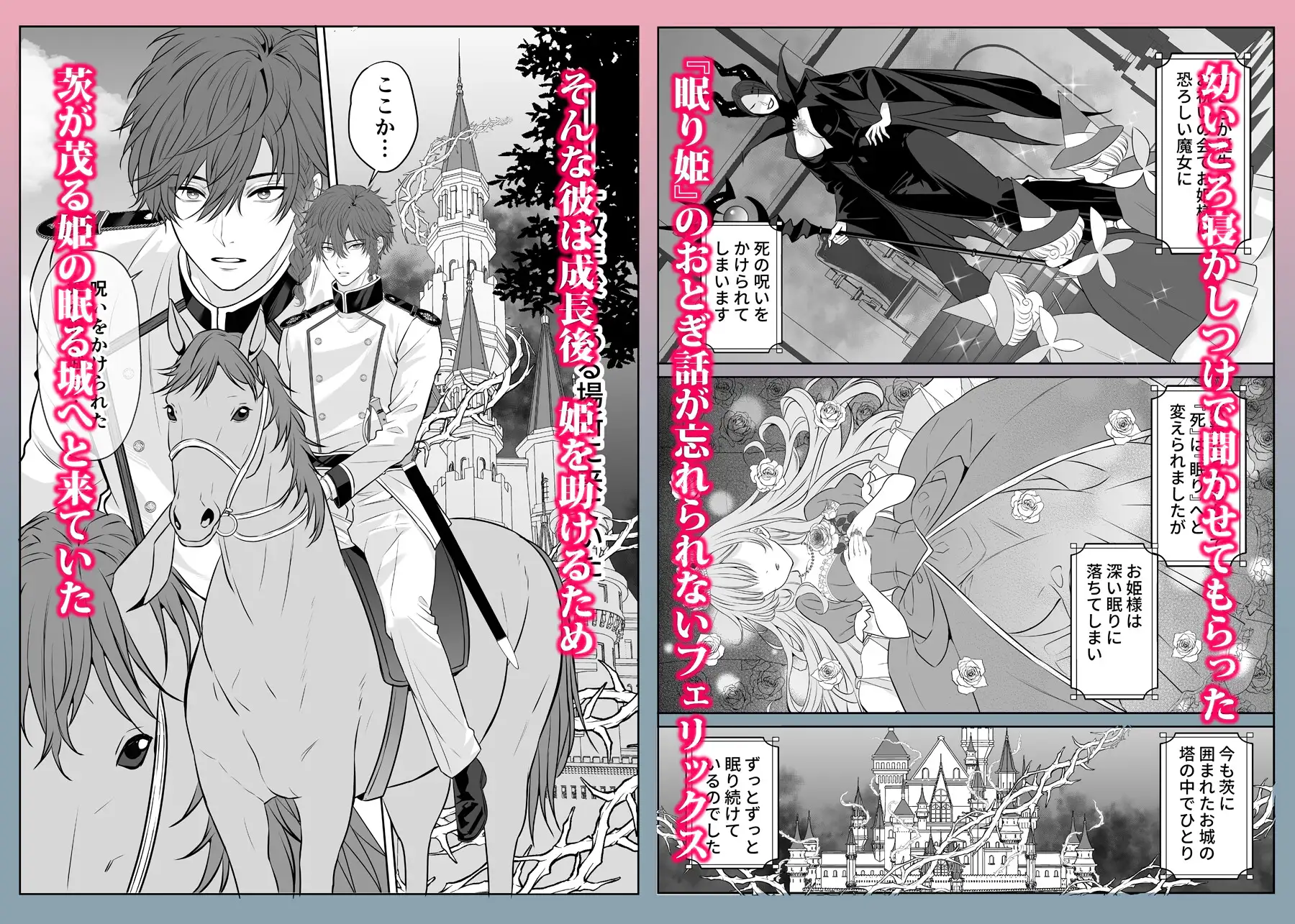 眠り姫を助けに行ったら、眠っていたのはイケメンヤンデレ王子でした サンプル画像1
