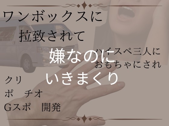 ワンボックスに拉致られて ワンボックスに拉致られて