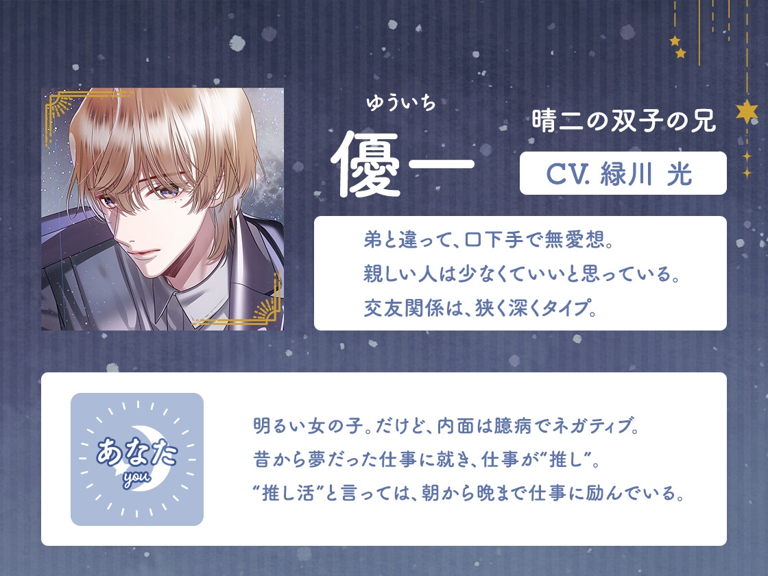 【CV.古川慎】 ヨルノオト~第四夜 晴れやかな夜~-4画像
