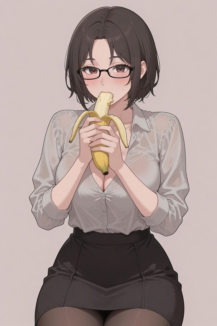 【実演】エッチな妄想で頭トロトロにさせてフェラする変態お姉さん