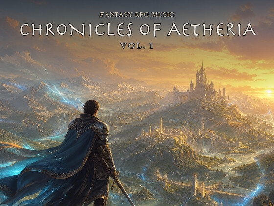 Fantasy RPG BGM素材集 Vol.1 - Chronicles of Aetheria【全23曲/フルサイズ楽曲/商用可】