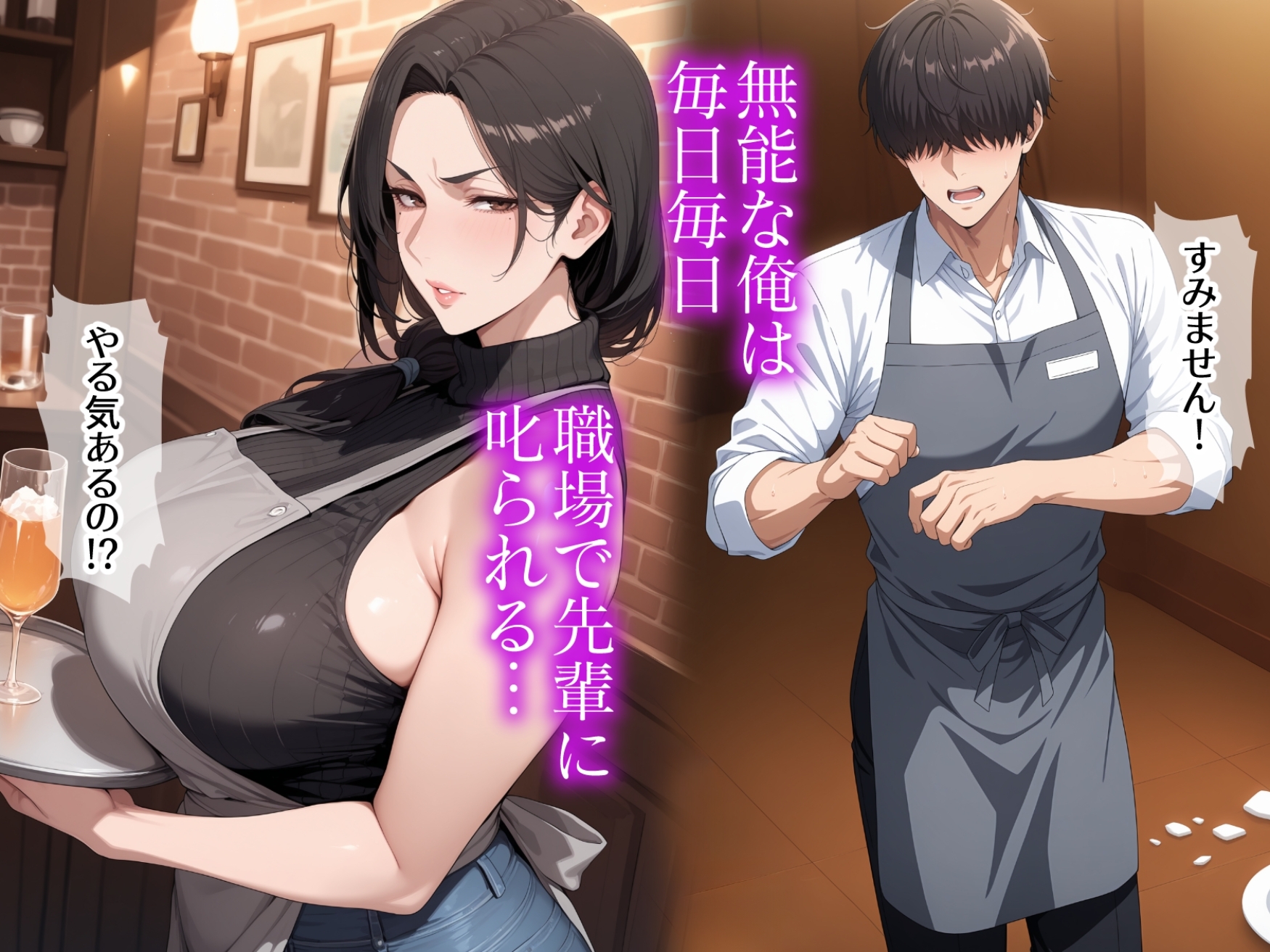 職場の先輩の夜の顔 欲求不満な人妻で卒業 手料理も身体も食べ尽くす サンプル1
