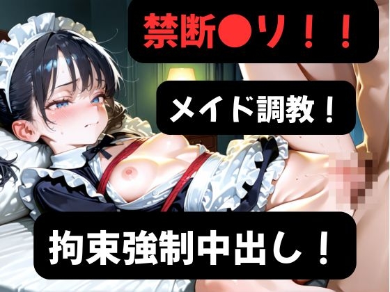 【4Kアニメ】禁断○リ。俺専用のメイドを毎晩縛って中出し調教してる一部始終