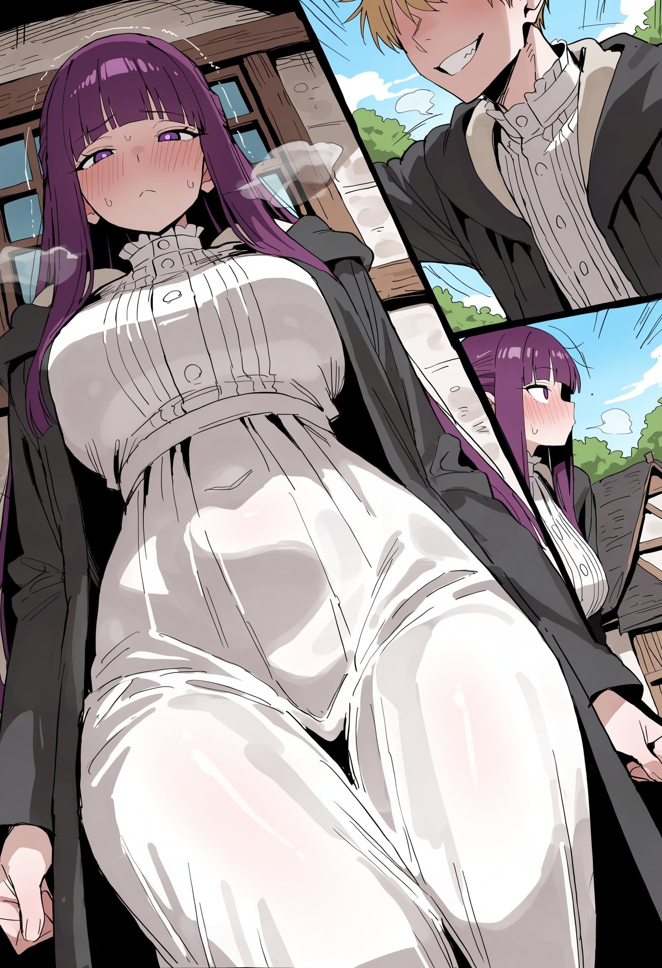 むっつりな魔法使い他人の性行為を覗いて寝取られるまで 画像10