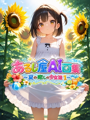 あるし屋AI画集～夏の癒しの少女達1～