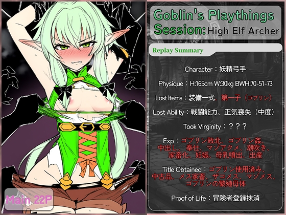 Goblin’s Playthings Session:High Elf Archer