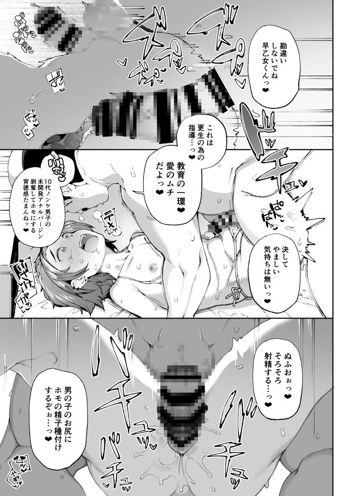 女装更生 クラスの不良悪ガキ男子生徒くん女装メス堕ちプログラム 画像2