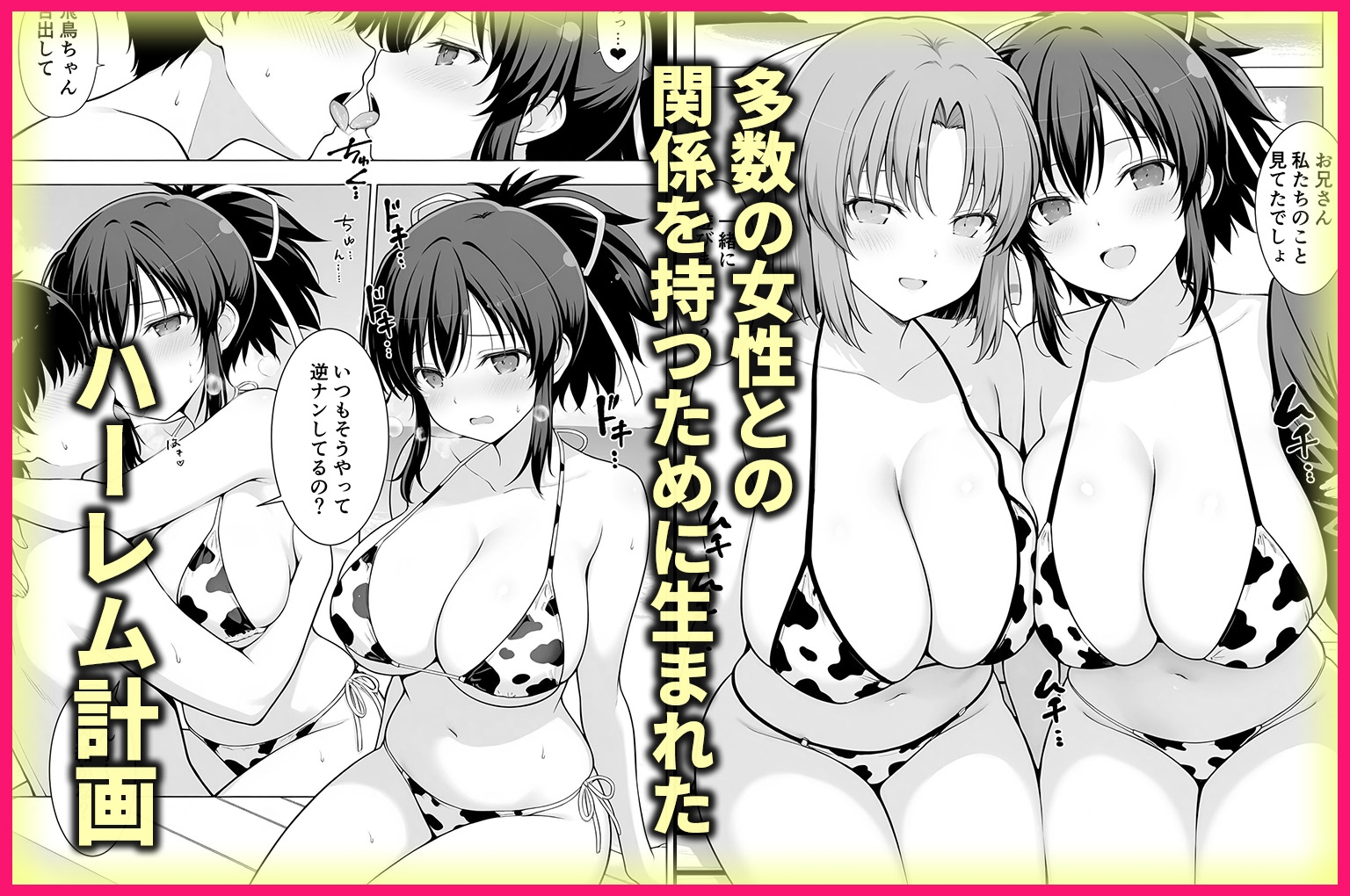 ヤリマンな私たち、3人でセックスします！ 飛鳥・雪泉 サンプル1