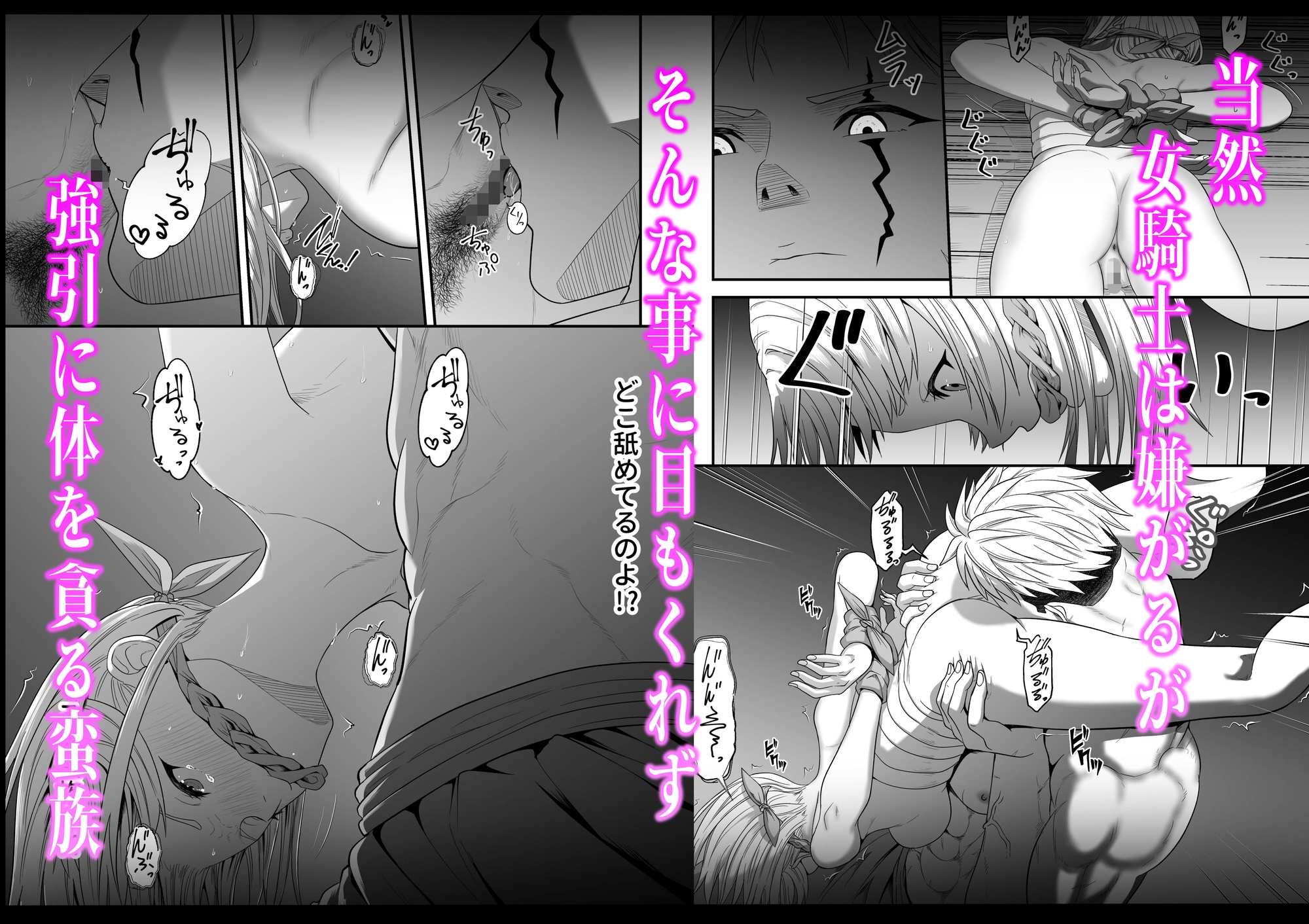 蛮族の妻～蒼銀の女騎士は蛮族に負けて強○的に妻に⁉～ [キチキチ] | DLsiteがるまに 4