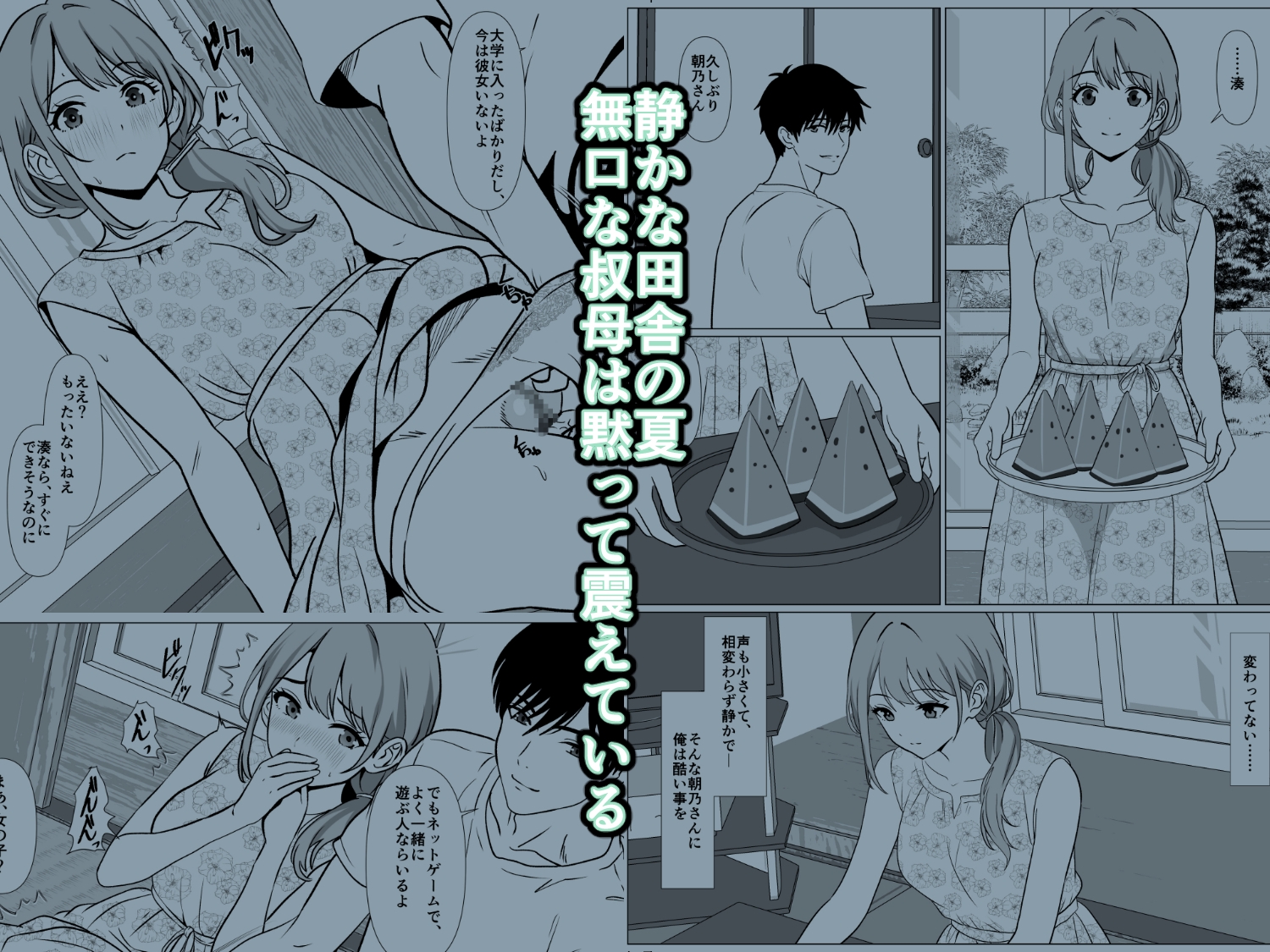 静かな夏 ― 無口な叔母-2
