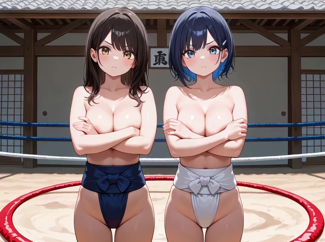 女相撲 AI動画 サンプル1