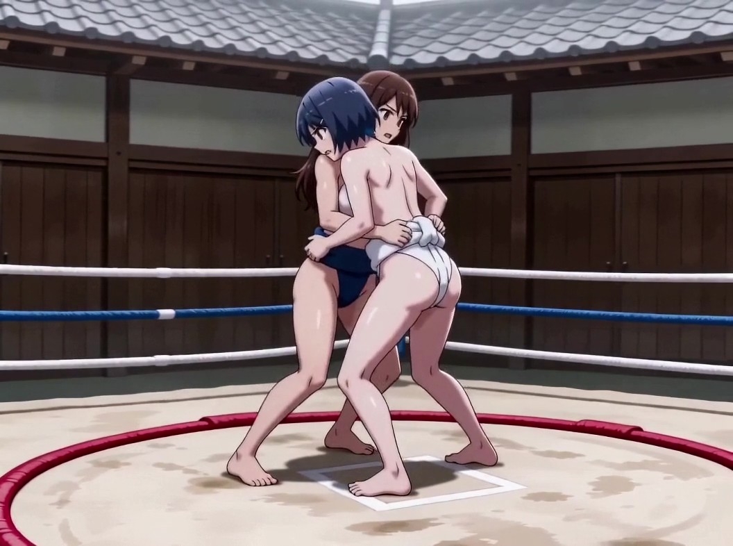 女相撲 AI動画 サンプル4