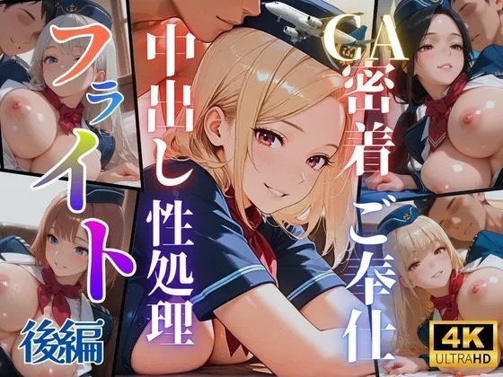 CA密着ご奉仕 中出し性処理フライト【後編】