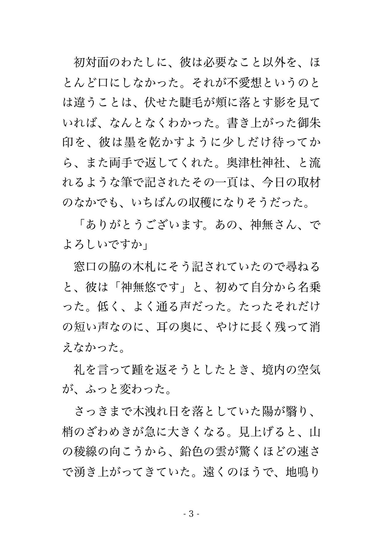 台風で参道が崩れ下山できなくなった山奥の古社の社務所で、無口な若宮司と参拝に来た私だけの一晩を、雨戸の内で身を寄せ合い朝まで奥に注がれた御朱印ライターの話 画像2