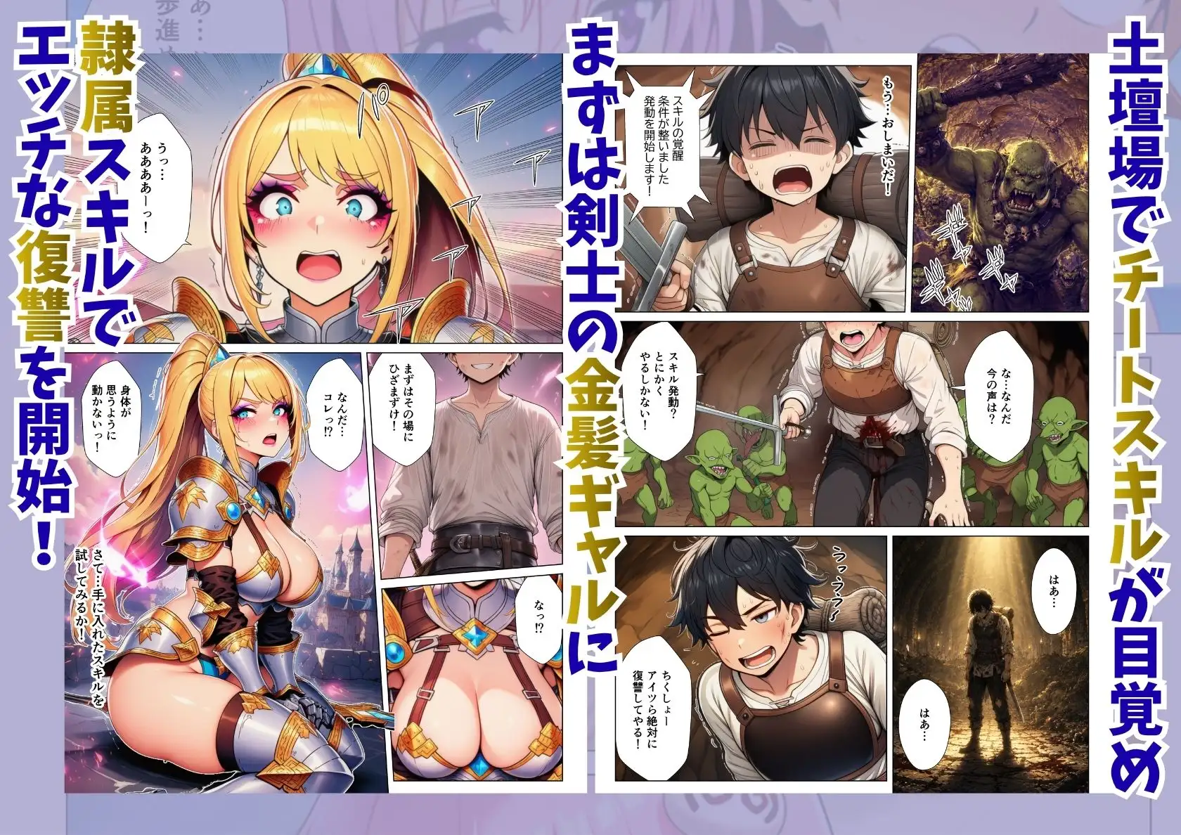 異世界クラス転移！ギャル達のパシリの俺がチートエロ能力で復讐ハーレム サンプル画像 2