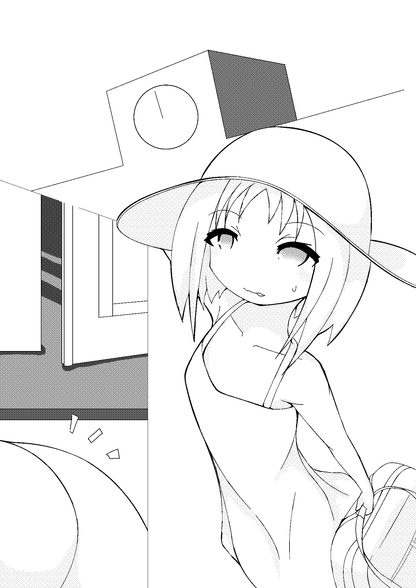 大渓谷に沈む女装 画像1
