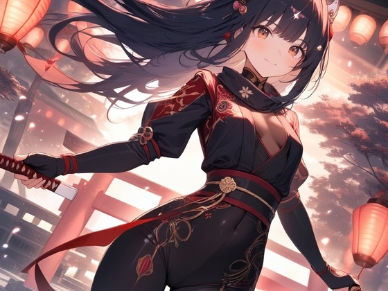 女子高生忍者