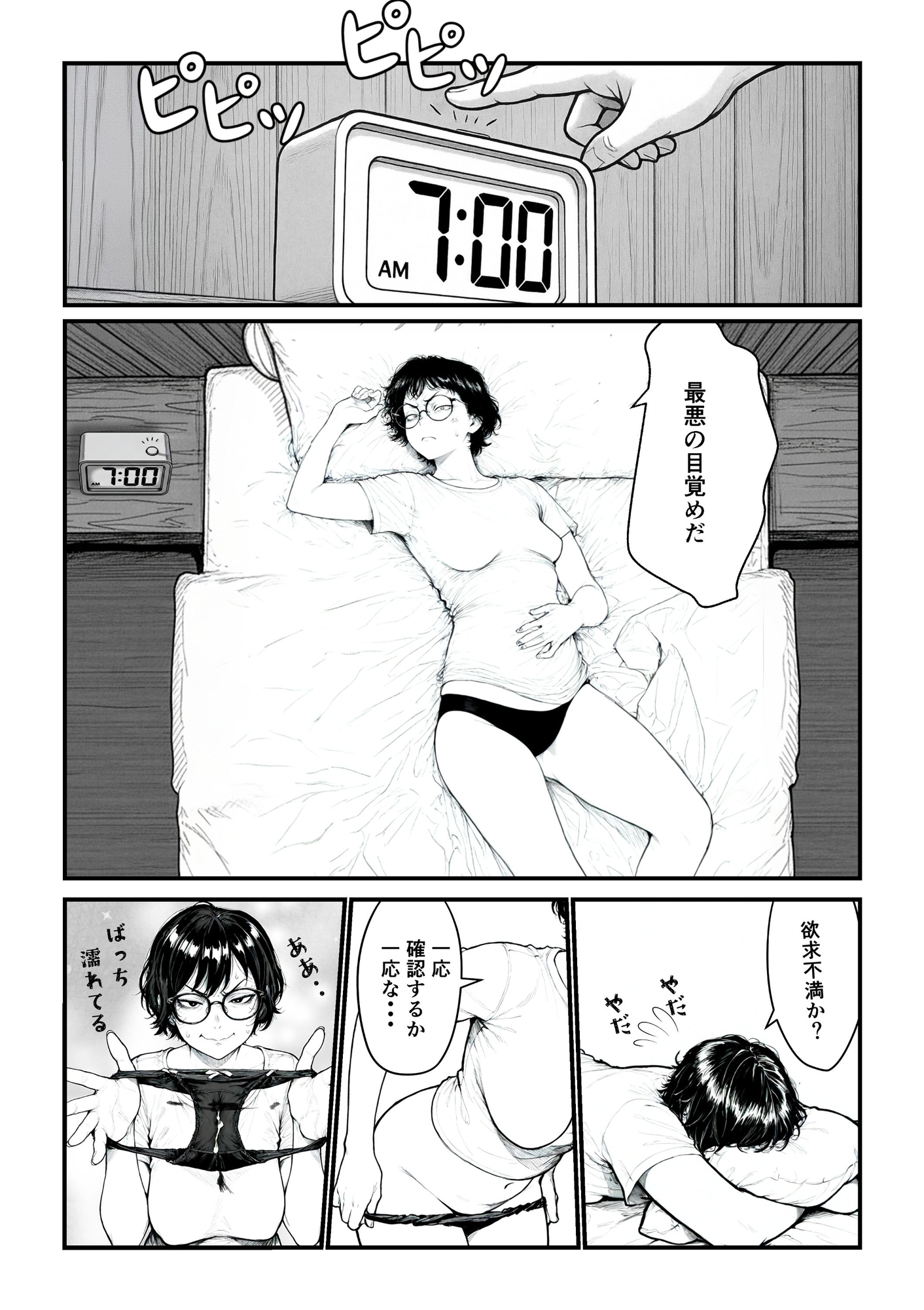 知らない男の前で何度もイかされる母 サンプル2
