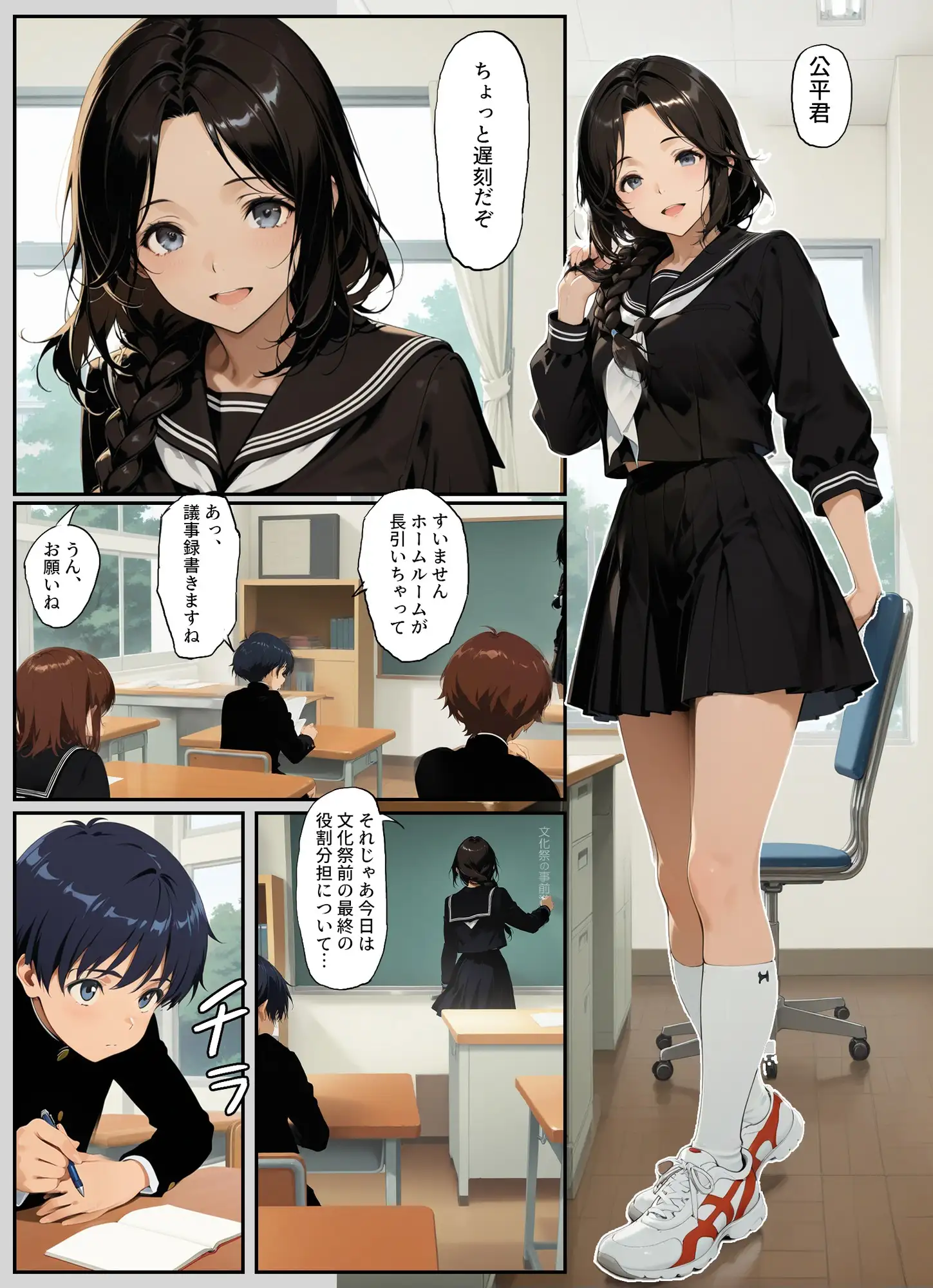 センパイデスマッチ 米山杏里VS三浦早紀【日本語・English版同梱】 サンプル画像4