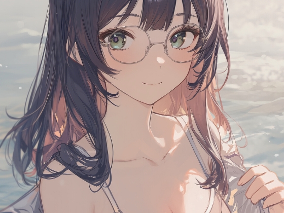 スク水眼鏡少女(1)