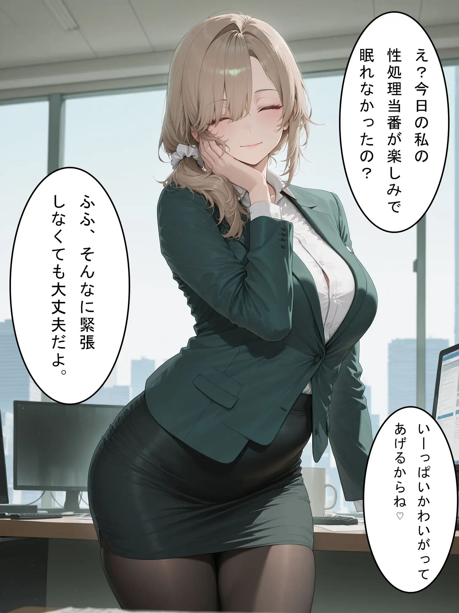 OLさんが都合よく性欲処理に使われてしまう話5 サンプル画像 2