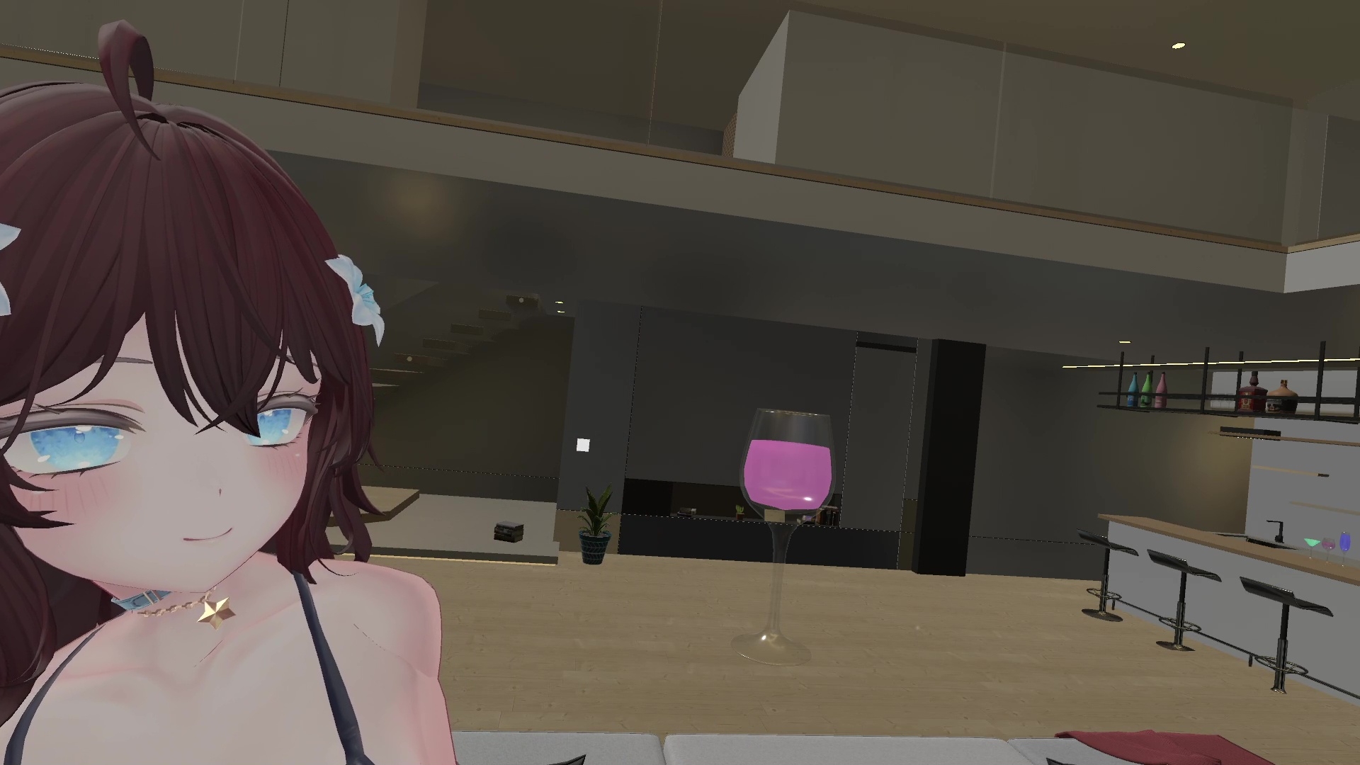 【ChilloutVR】連動フルトラ！100Pで10回スクワットしたよ！！井栗まろん