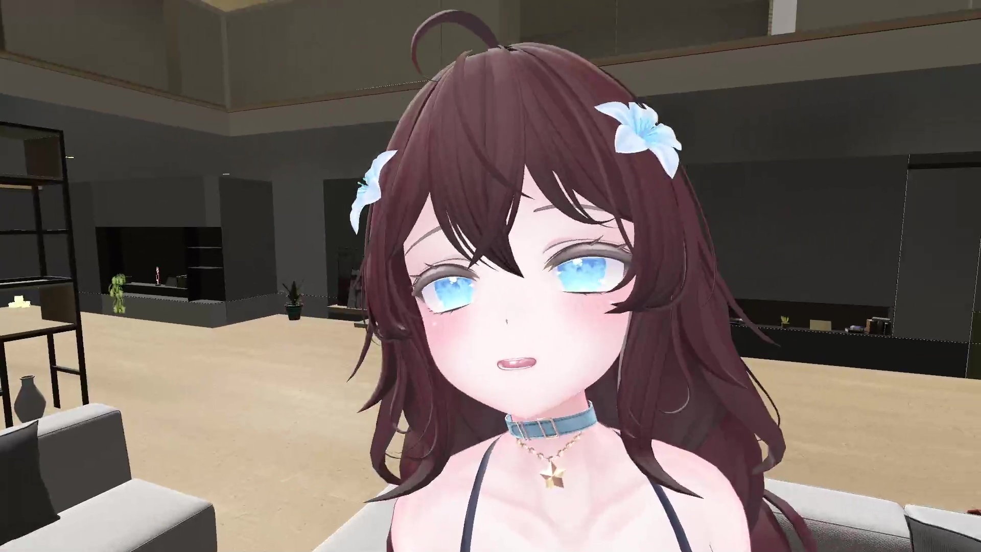 【ChilloutVR】連動フルトラ！100Pで10回スクワットしたよ！！井栗まろん