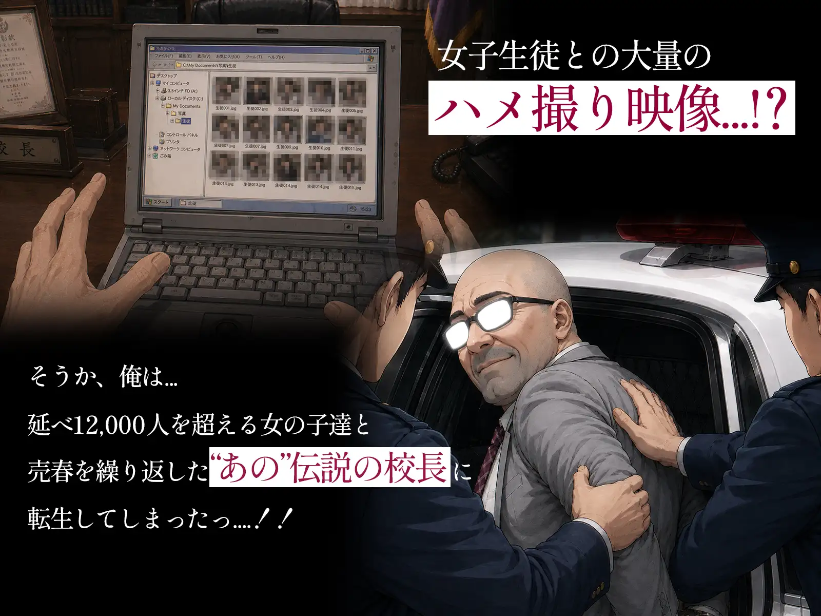 【フルボイス】転生したらあの伝説の校長だった件〜女子生徒ハメ撮り記録〜 サンプル画像 3