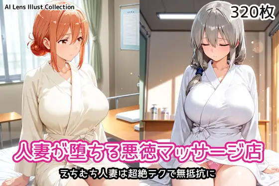 人妻が堕ちる悪徳マッサージ店 ジャケット画像