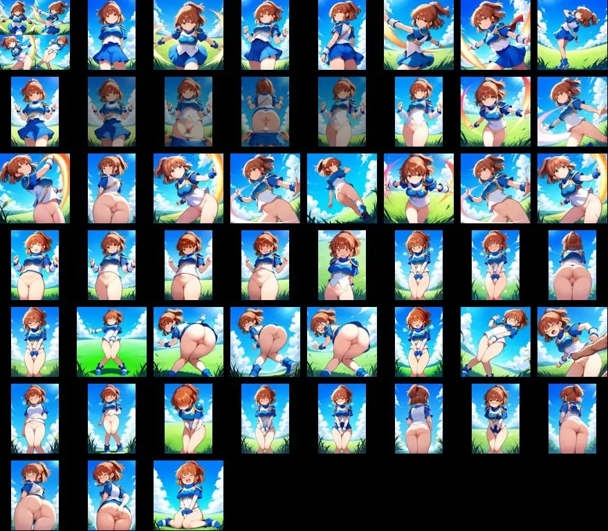 アルルナジ〇VS時間停止使い【223枚】 サンプル画像 7