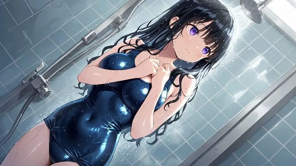 爆乳オレンジ黒髪水泳部が新人コーチと個別レッスン契約【4K】 サンプル画像 7