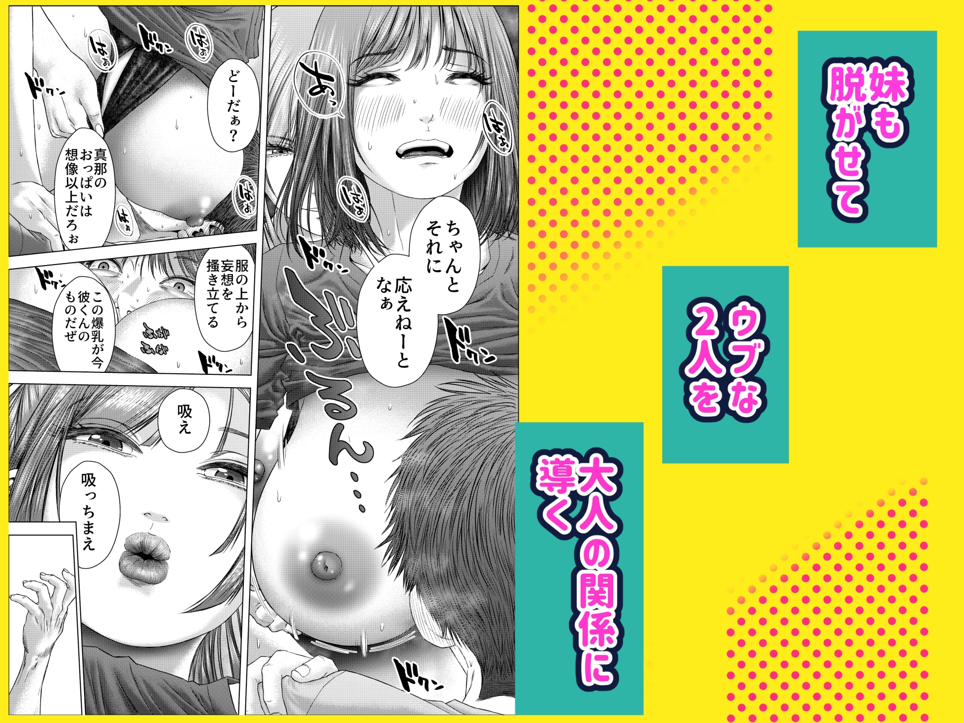 距離感のあるウブっ子カップルが、彼女のお姉さんに性の手ほどきを受ける話 サンプル画像7枚目
