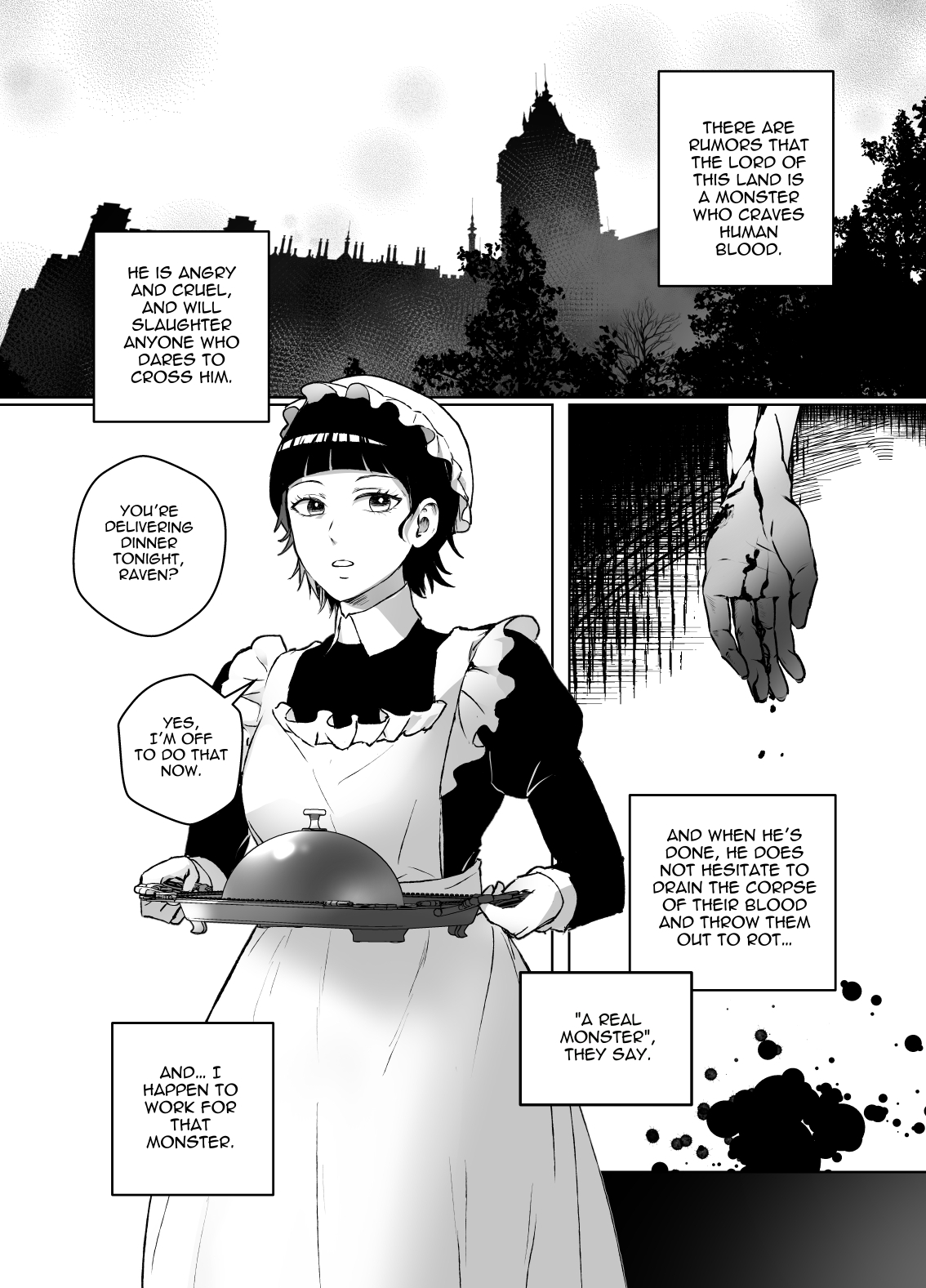Seducing My Vampire Master ~ Cold Vampire Lord x Maid、Lustful Night Driven by Instinct~ 画像1