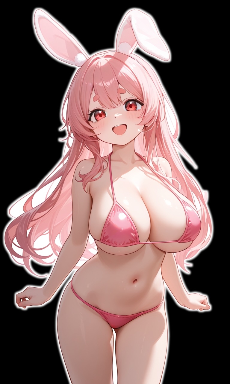 夜○いしてきた巨乳美少女はうさぎのぬいぐるみ！?～密着エッチで僕を甘やかし、癒し、交尾する話～