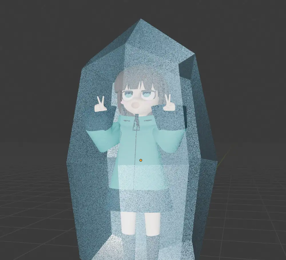 3Dモデル か○かま先生 サンプル画像 6