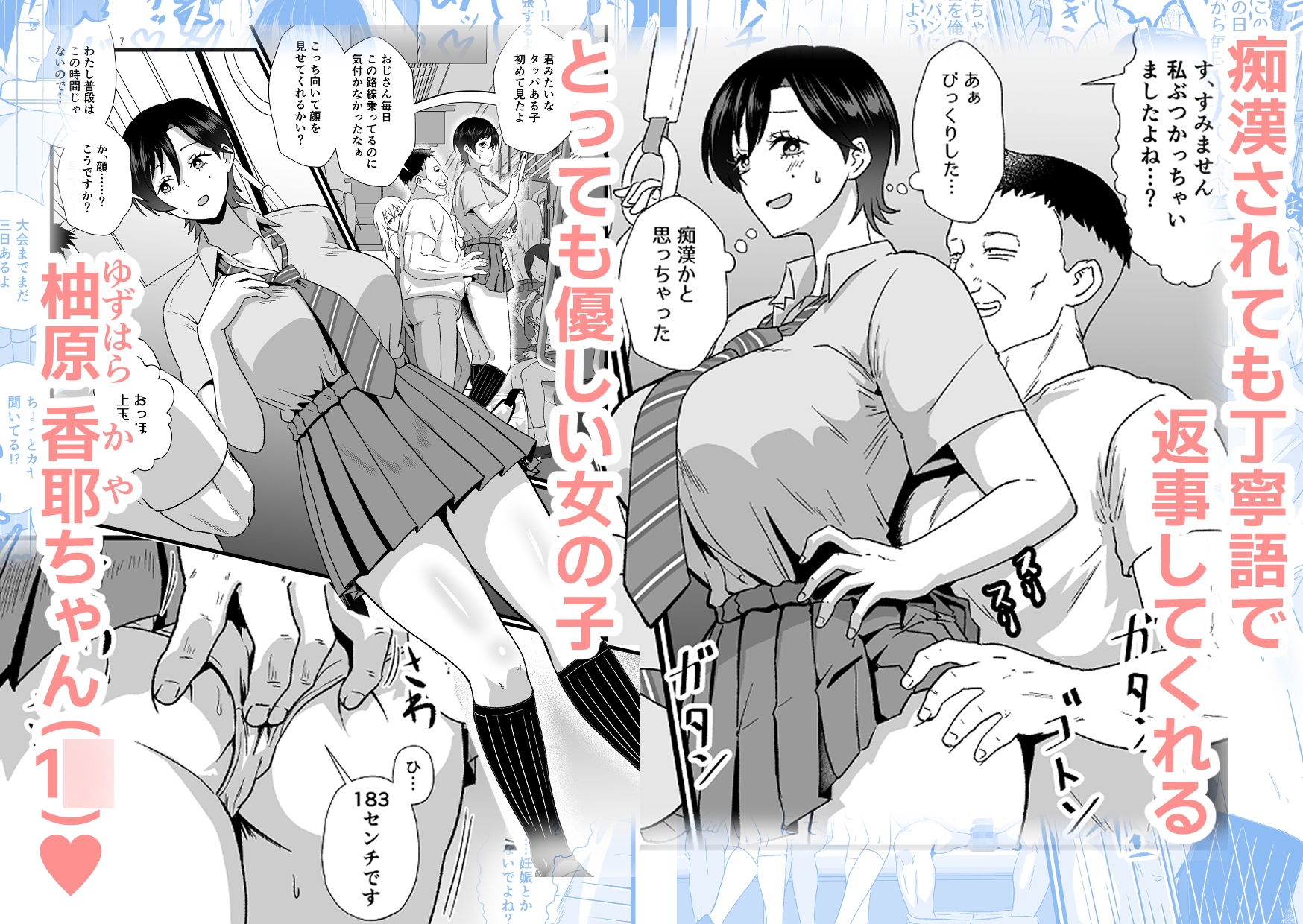 通学電車に現れた認識改変おじさん2 画像2