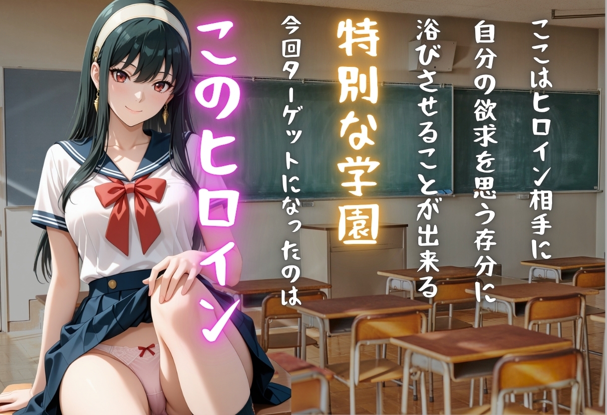 【学園ヒロイン〜俺たちの肉便器】〜SPY×FA◯ILY〜ヨ◯・フォージャー編〜 画像1